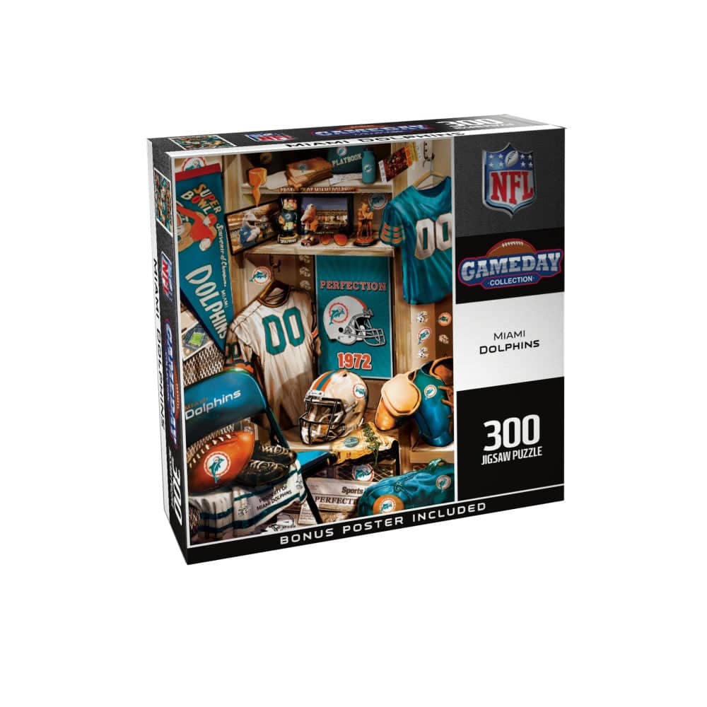 Locker Room NFL Miami Dolphins - Jigsaw Puzzle - Image 2
