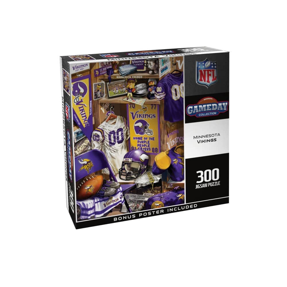 Locker Room NFL Minnesota Vikings - Jigsaw Puzzle - Image 2