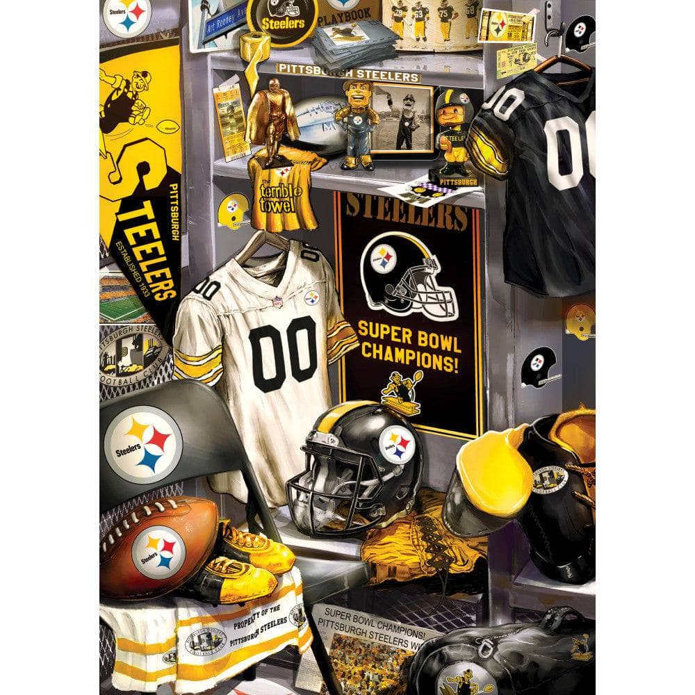 Locker Room NFL Pittsburgh Steelers - Jigsaw Puzzle