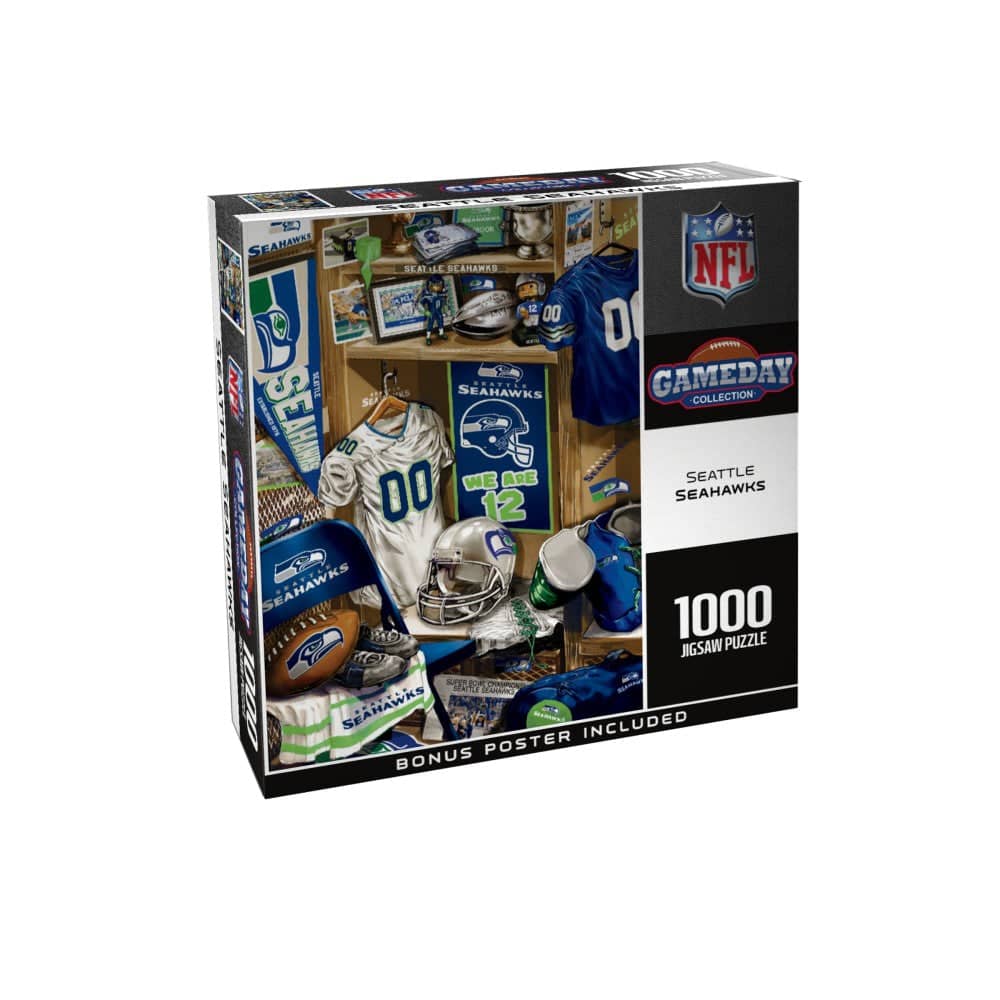 Locker Room NFL Seattle Seahawks - Jigsaw Puzzle - Image 3
