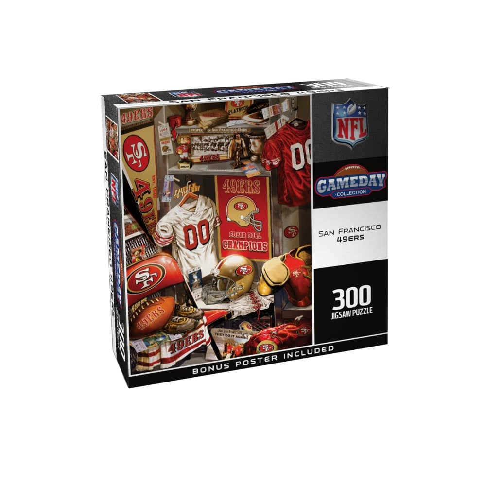 Locker Room NFL San Francisco 49ers - Jigsaw Puzzle - Image 2