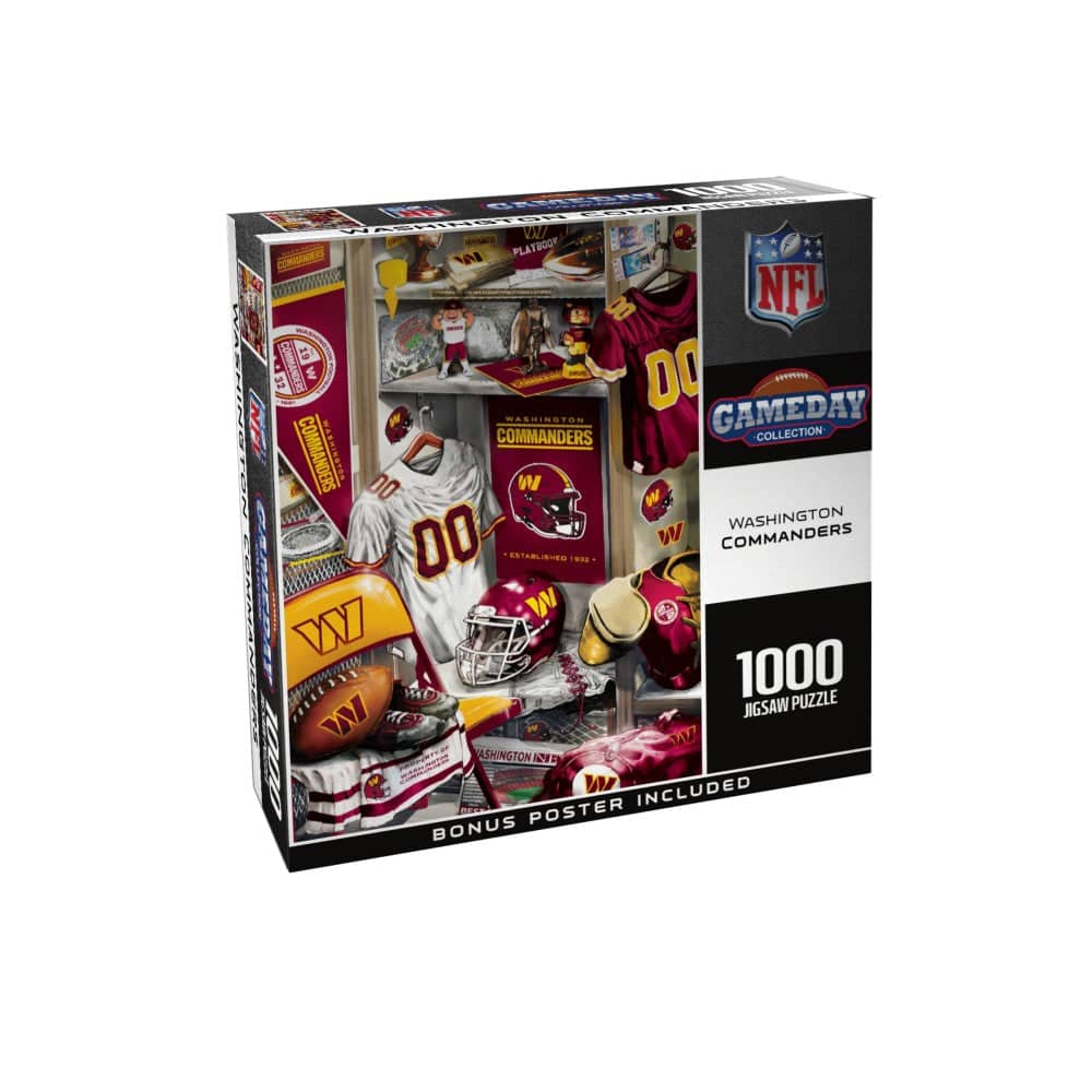 Locker Room NFL Washington Commanders - Jigsaw Puzzle - Image 3