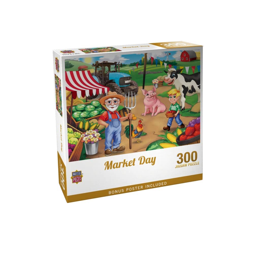 Old MacDonald's Farm - Market Day - Jigsaw Puzzle - Image 2