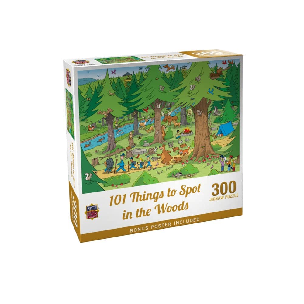 Things to Spot in the Woods - Jigsaw Puzzle - Image 2