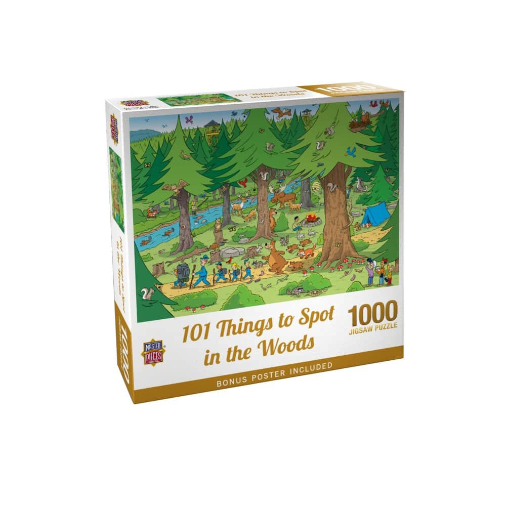 Things to Spot in the Woods - Jigsaw Puzzle - Image 4