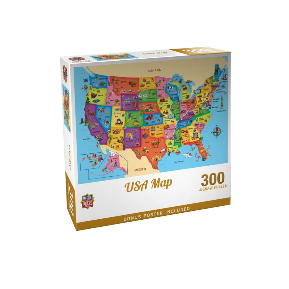 USP Map - Jigsaw Puzzle - Image 2