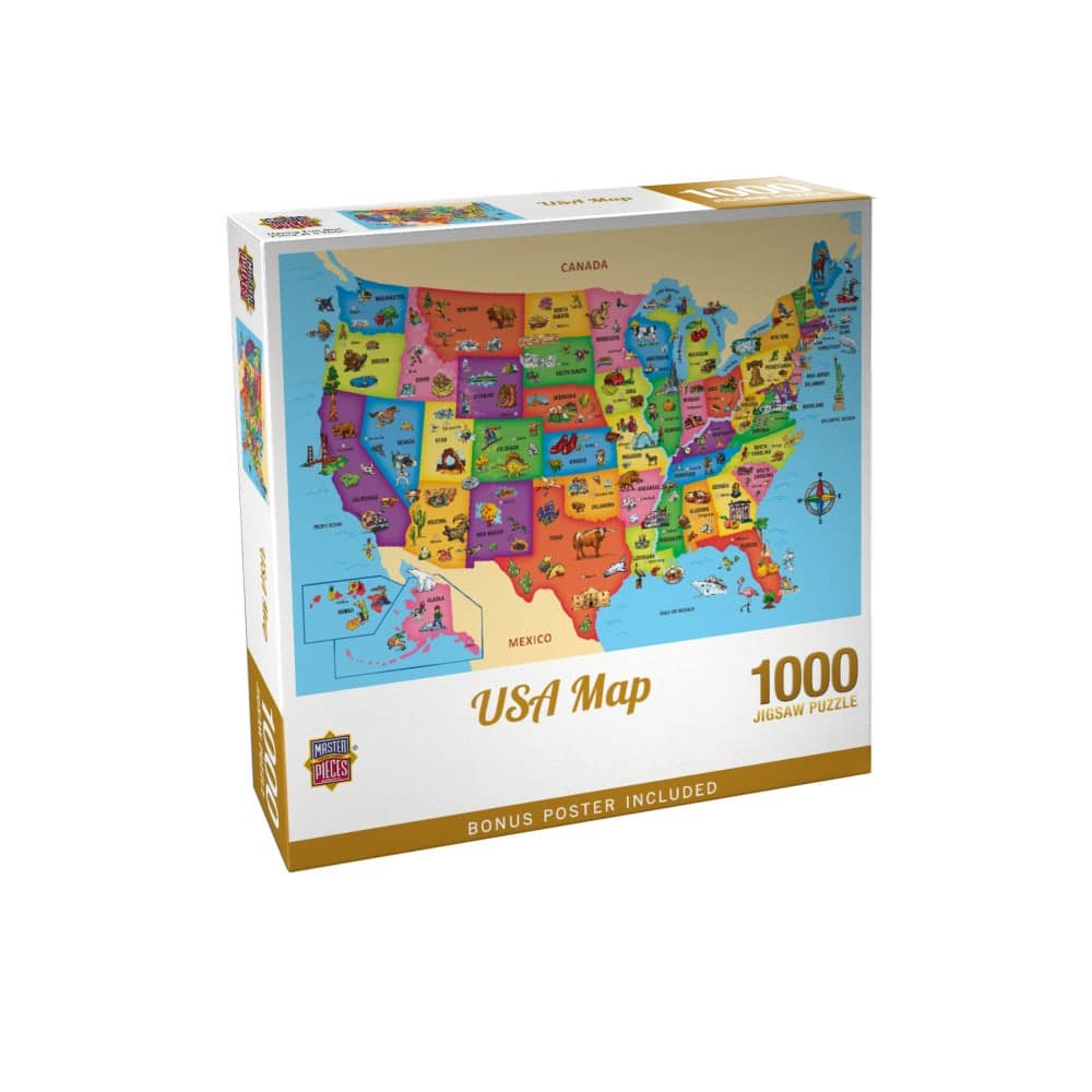 USP Map - Jigsaw Puzzle - Image 4