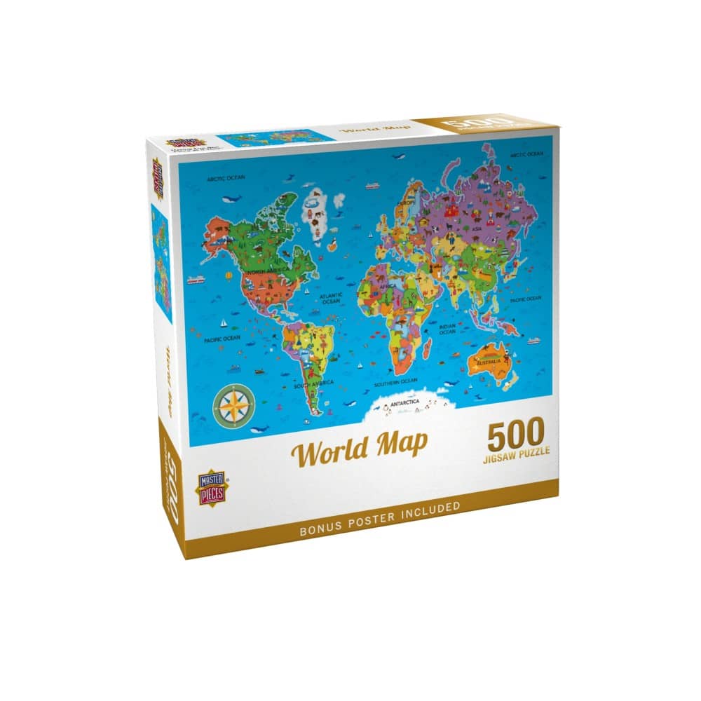 World Map - Jigsaw Puzzle - Image 3