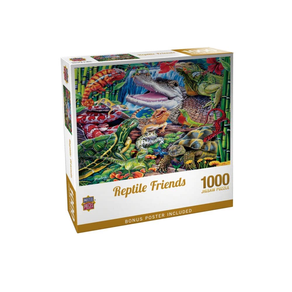 World of Animals - Reptile Friends - Jigsaw Puzzle - Image 4