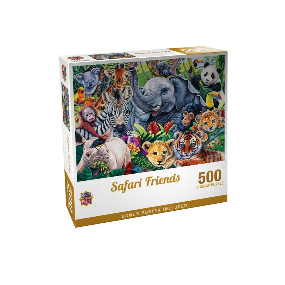 World of Animals - Safari Friends - Jigsaw Puzzle - Image 3