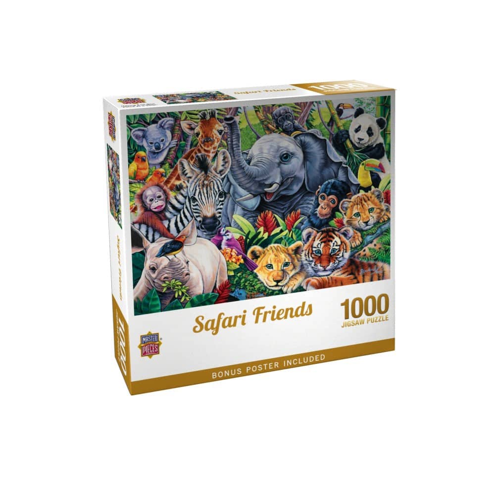 World of Animals - Safari Friends - Jigsaw Puzzle - Image 4