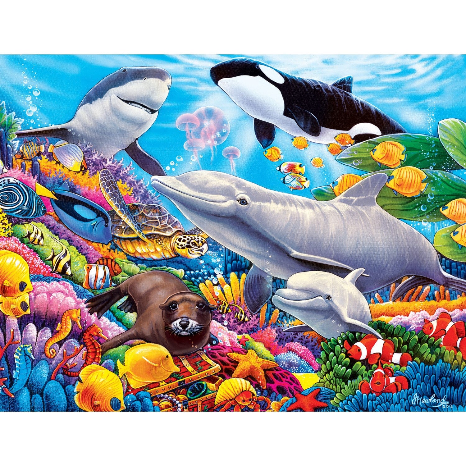 World of Animals - Undersea Friends - Jigsaw Puzzle
