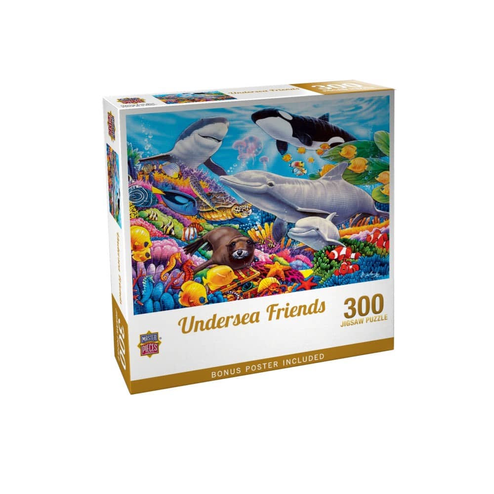 World of Animals - Undersea Friends - Jigsaw Puzzle - Image 2