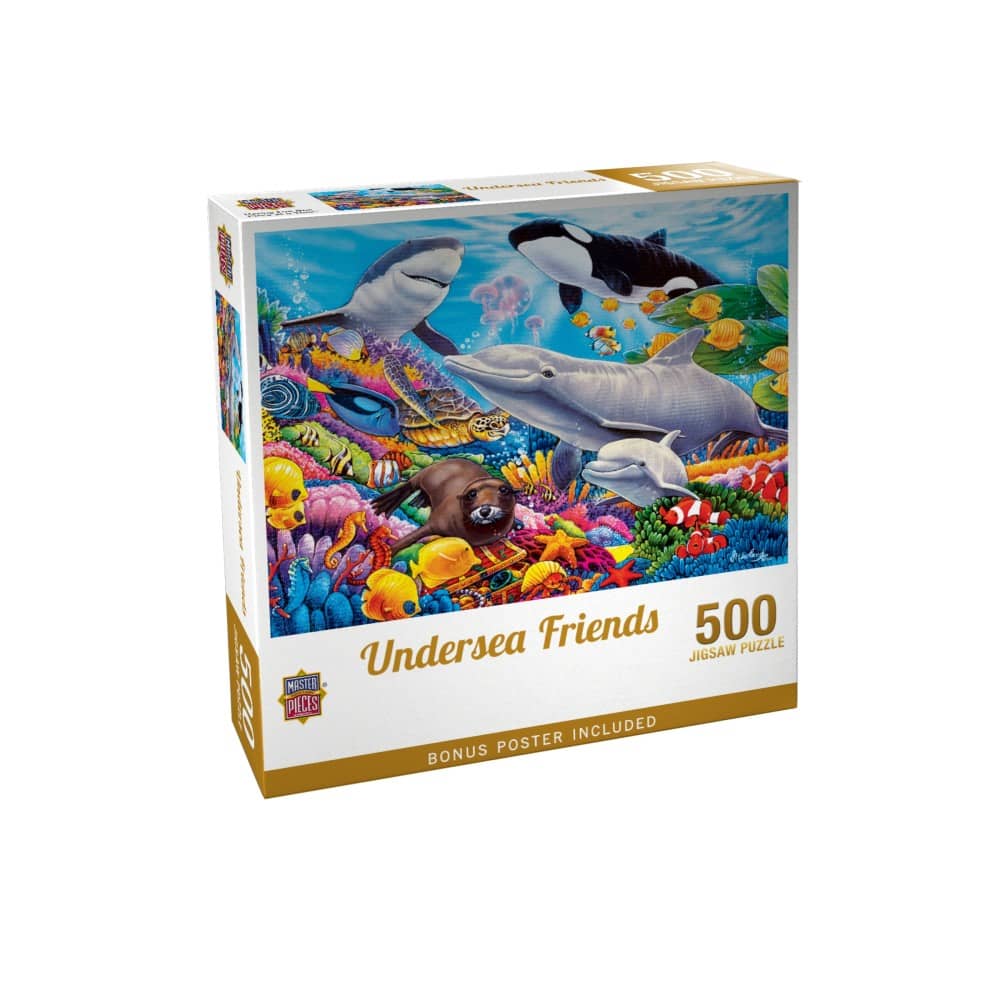 World of Animals - Undersea Friends - Jigsaw Puzzle - Image 3