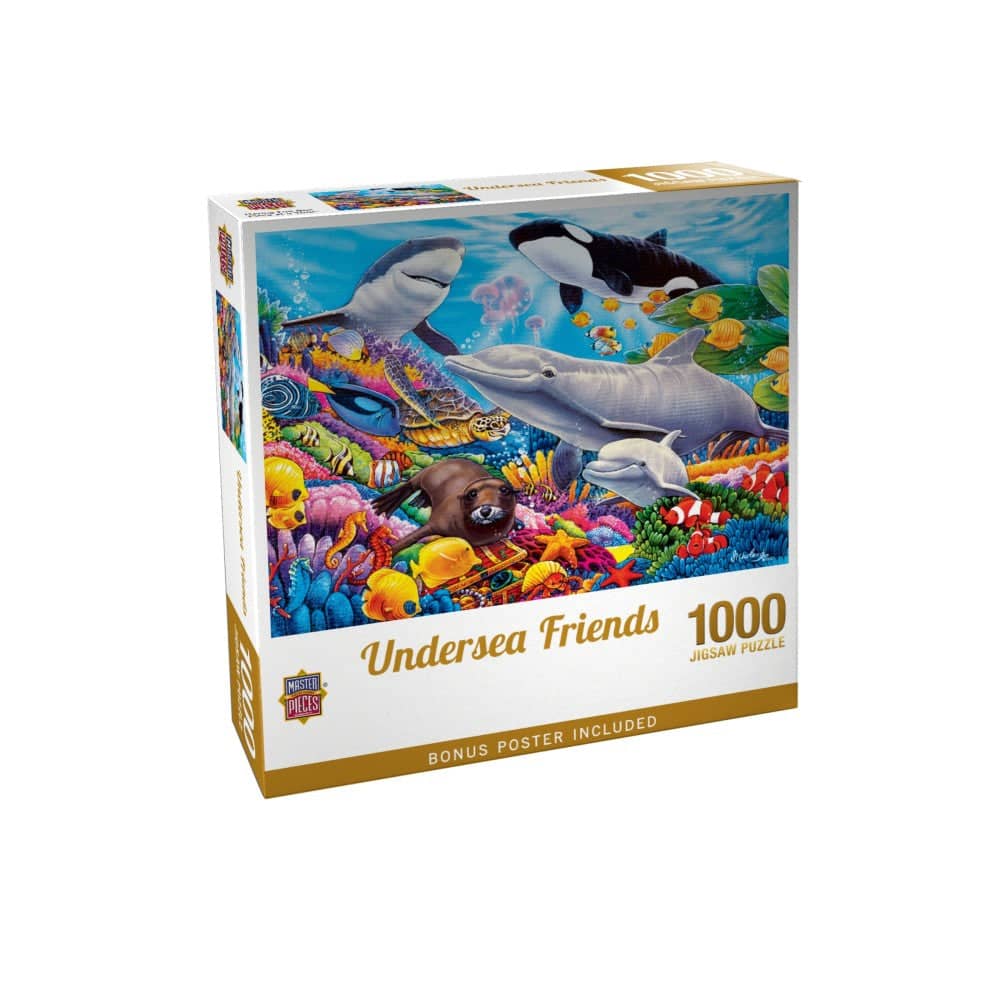 World of Animals - Undersea Friends - Jigsaw Puzzle - Image 4