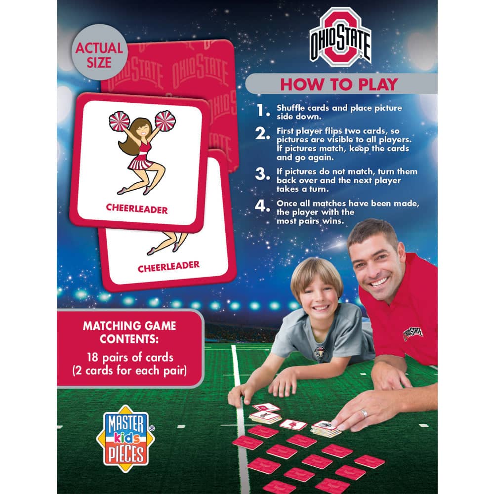 Ohio State Buckeyes Matching Game - Image 3