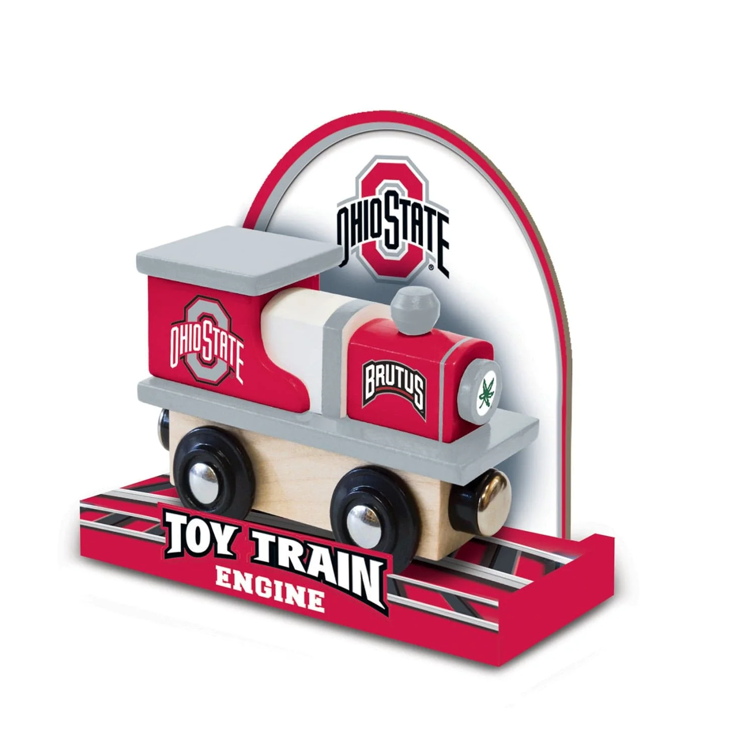 Ohio State Buckeyes Toy Train Engine - Image 3