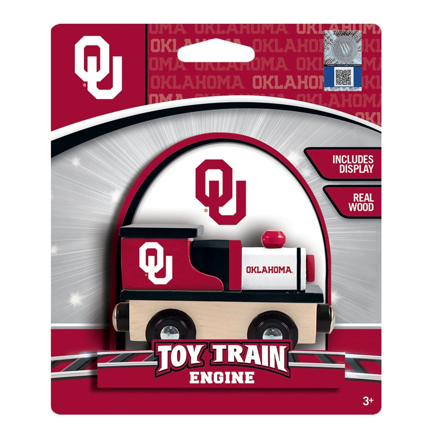 Oklahoma Sooners Toy Train Engine - Image 2
