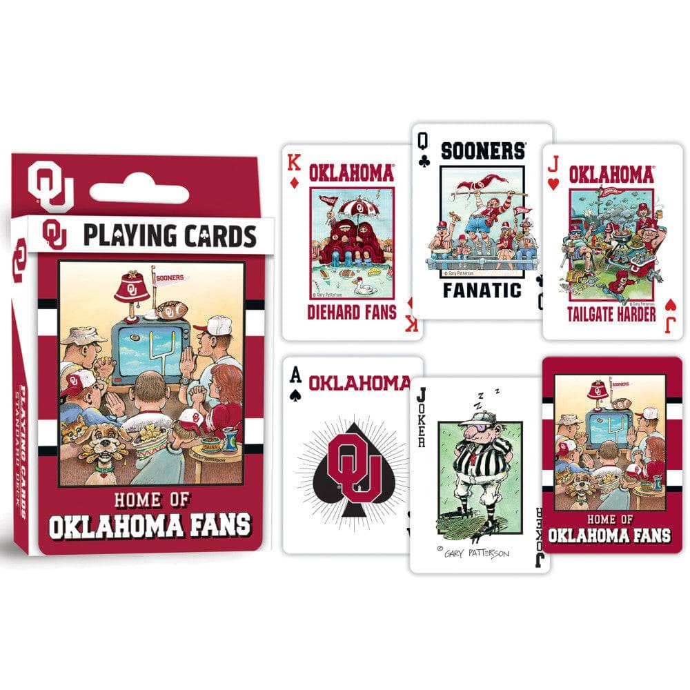 Oklahoma Sooners Fan Deck Playing Cards - 54 Card Deck - Image 3