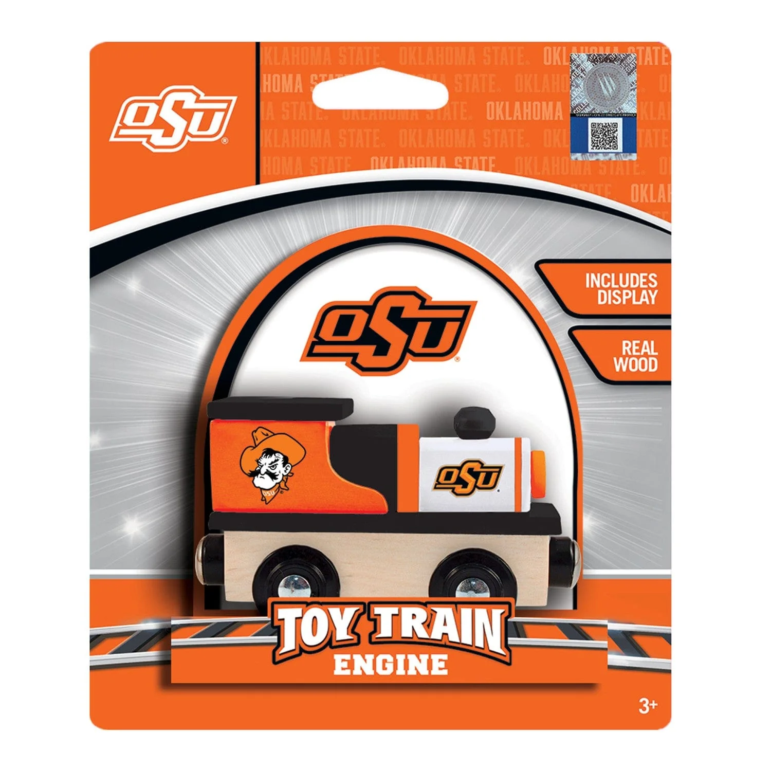 Oklahoma State Cowboys Toy Train Engine - Image 2