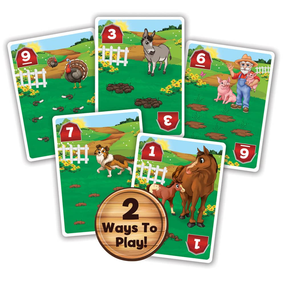Old MacDonald's Farm Go Poop Card Game - Image 2