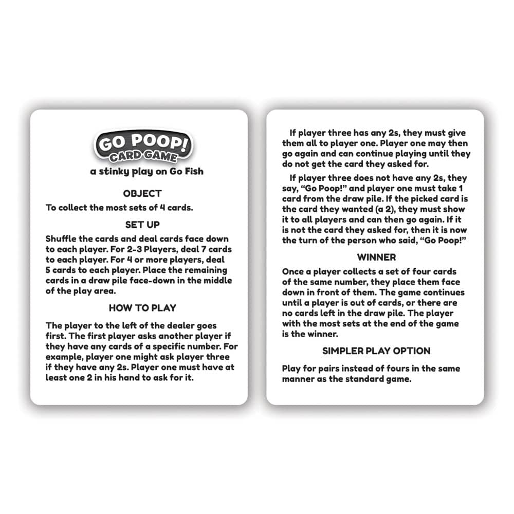 Old MacDonald's Farm Go Poop Card Game - Image 3