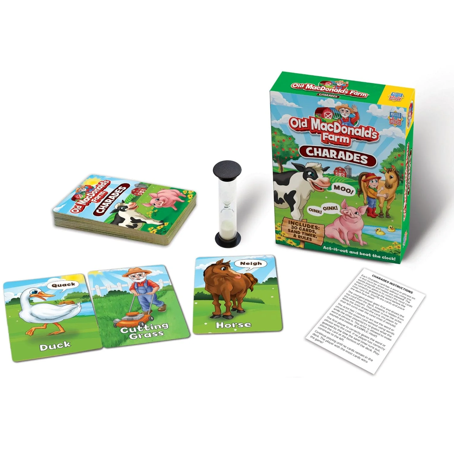 Old MacDonald's Farm Charades Card Game - Image 2