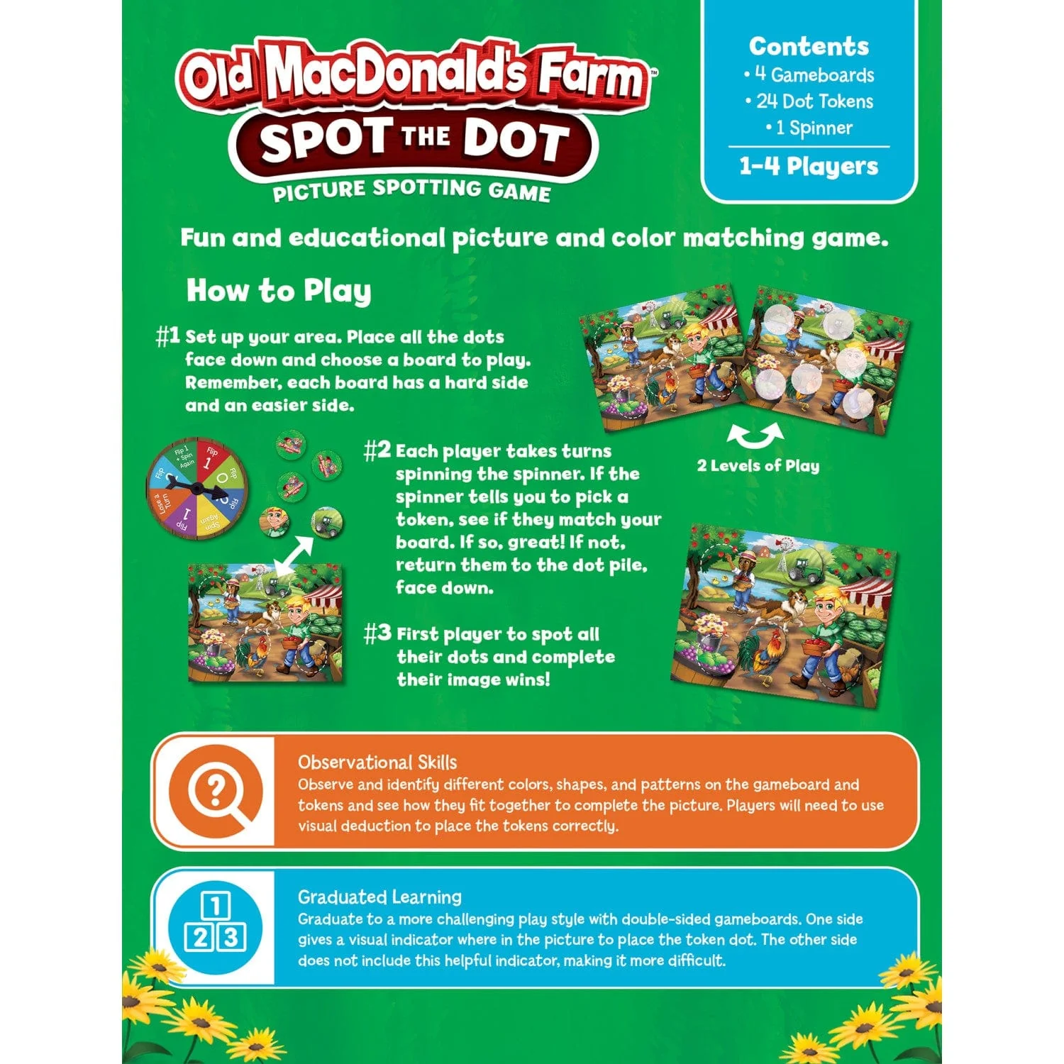 Old MacDonald's Farm Spot the Dot Game - Image 3