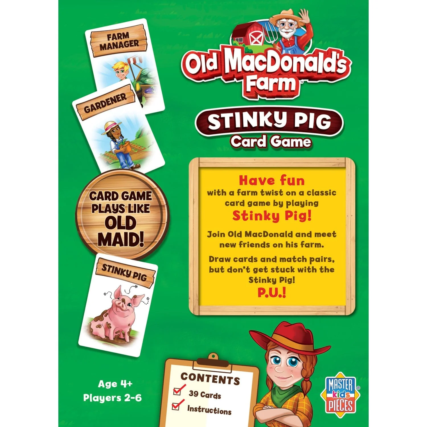 Old MacDonald's Farm - Stinky Pig Card Game - Image 3