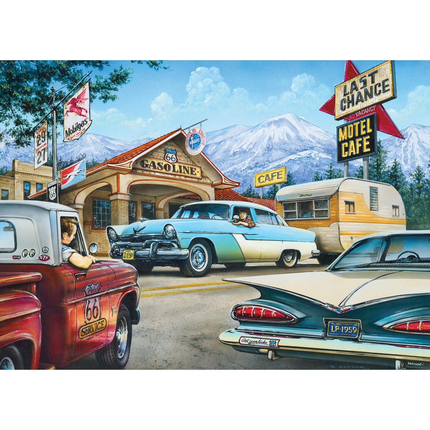 On the Road Again - Jigsaw Puzzle
