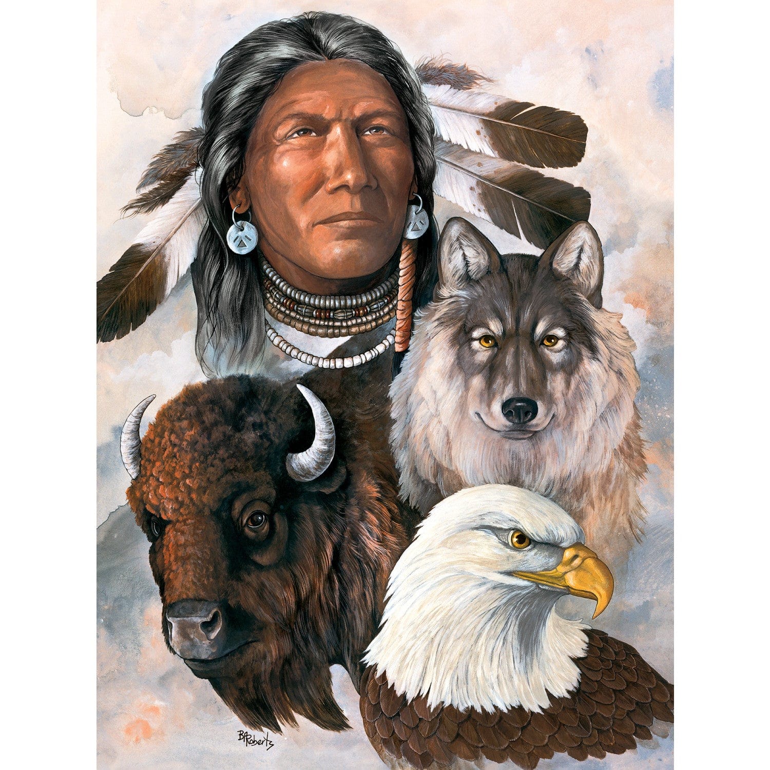 One Spirit 550 Piece Jigsaw Puzzle - Image 2