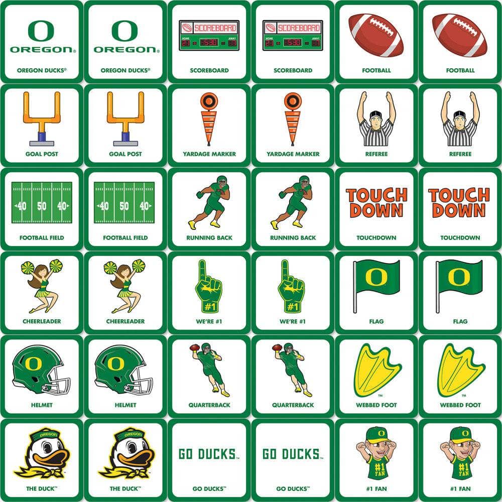 Oregon Ducks Matching Game - Image 2