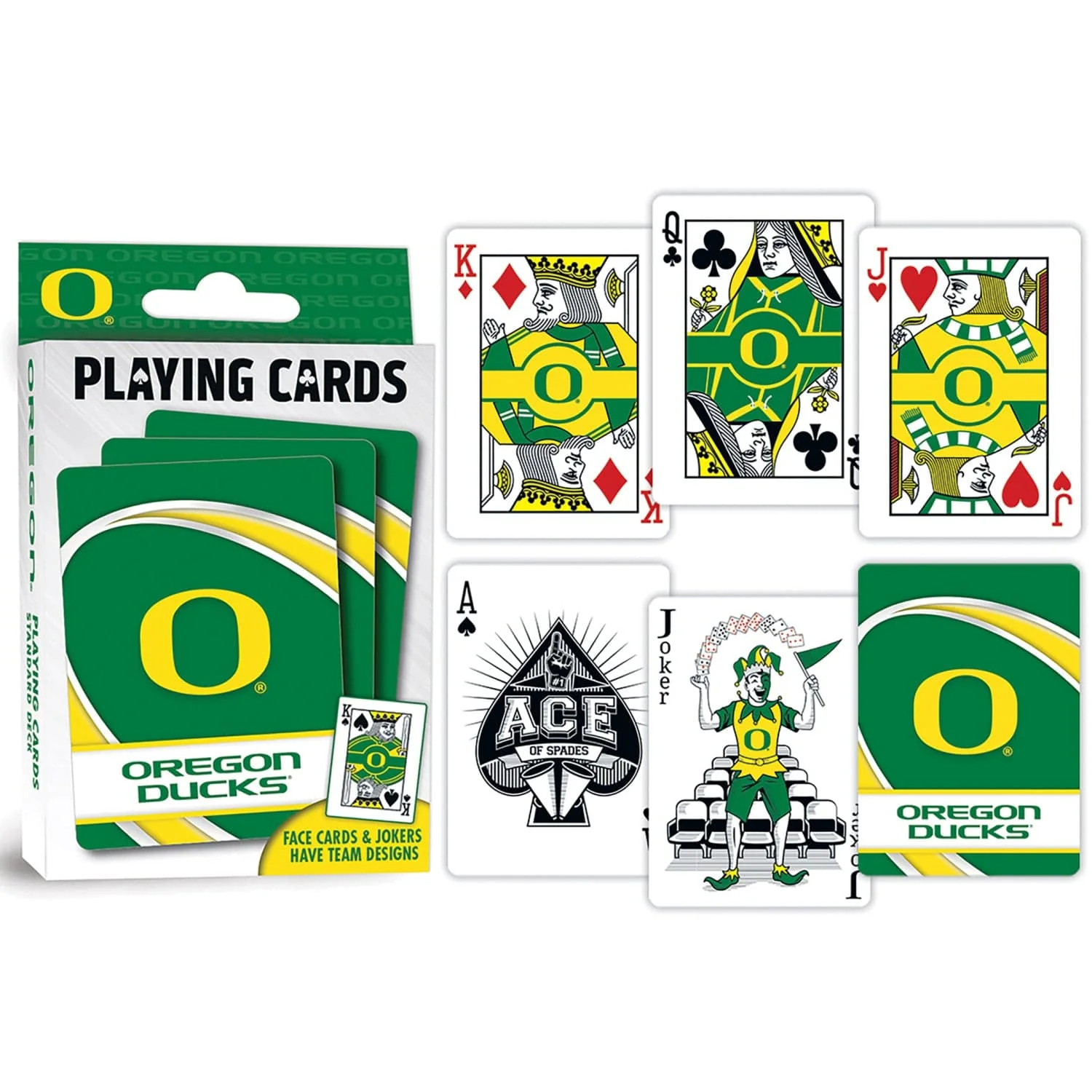 Oregon Ducks Playing Cards - 54 Card Deck - Image 3