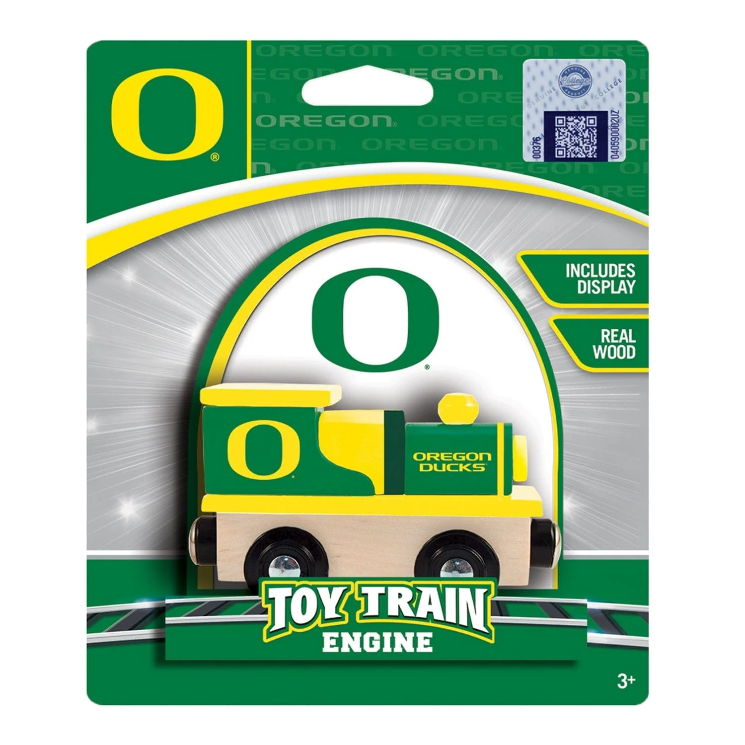 Oregon Ducks Toy Train Engine - Image 2