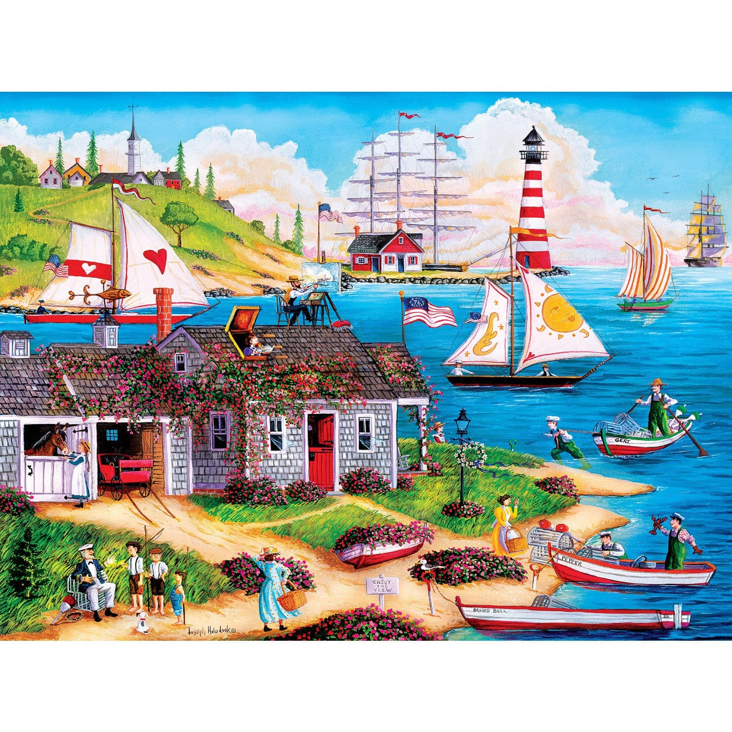 Painter's Point - Jigsaw Puzzle