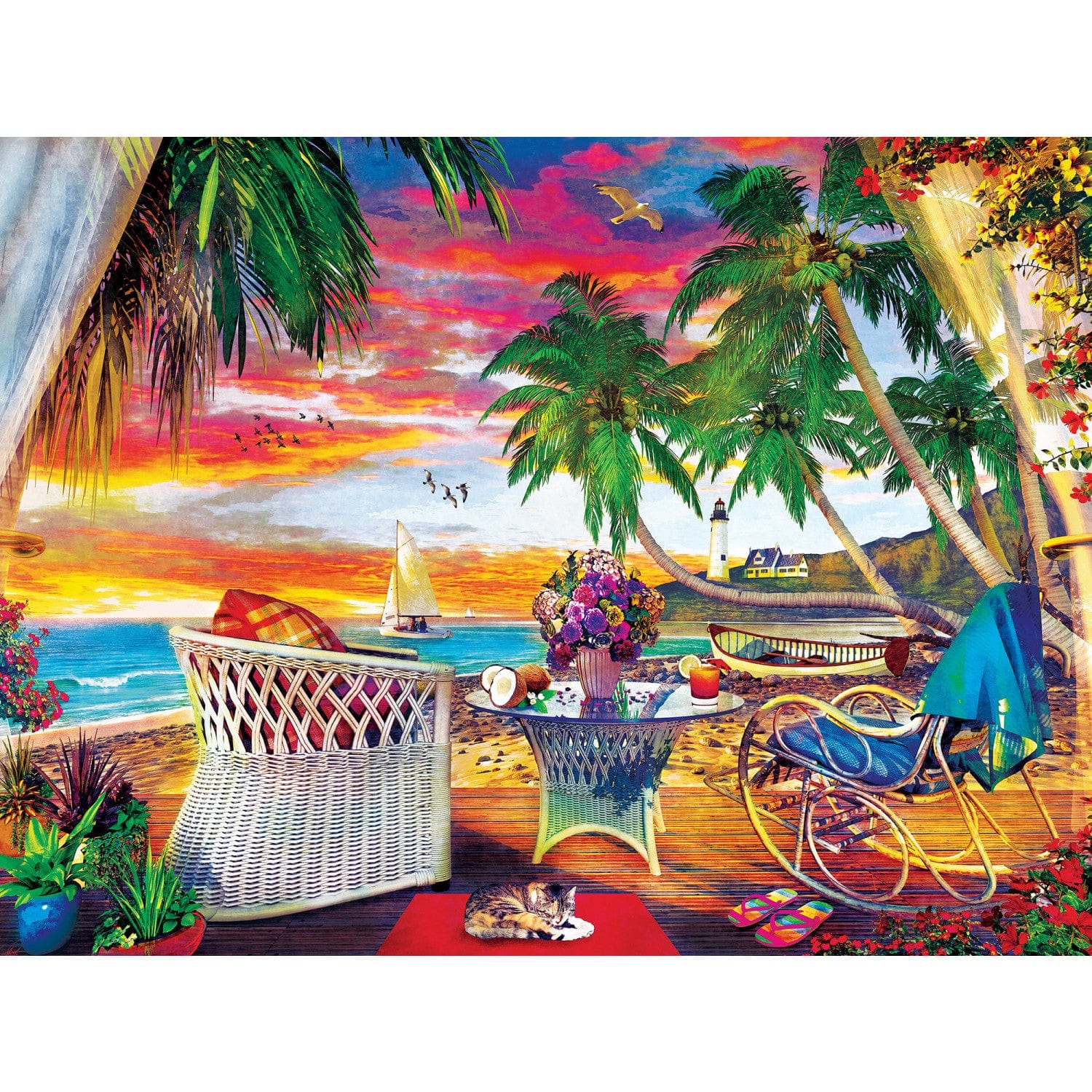 Paradise Breeze - Jigsaw Puzzle