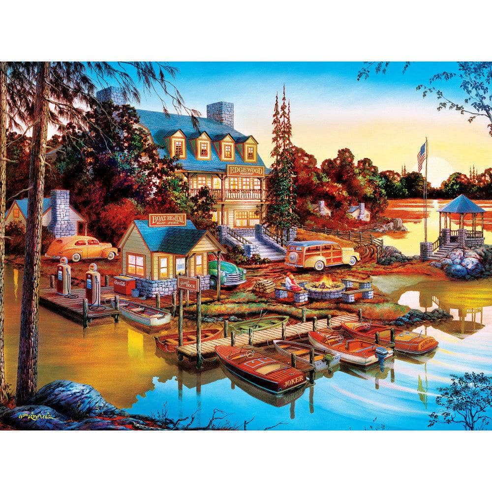 Peaceful Easy Evening - Jigsaw Puzzle