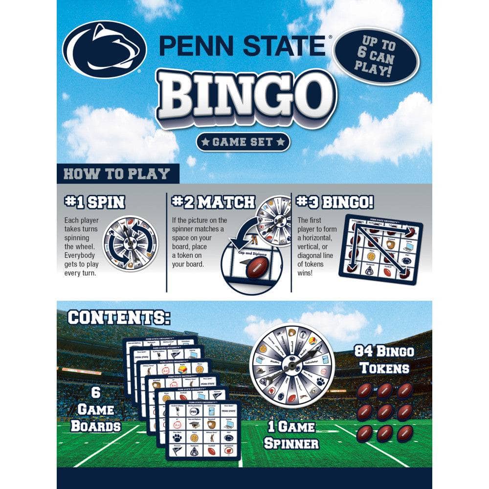Penn State Nittany Lions NCAA Bingo Game - Image 3