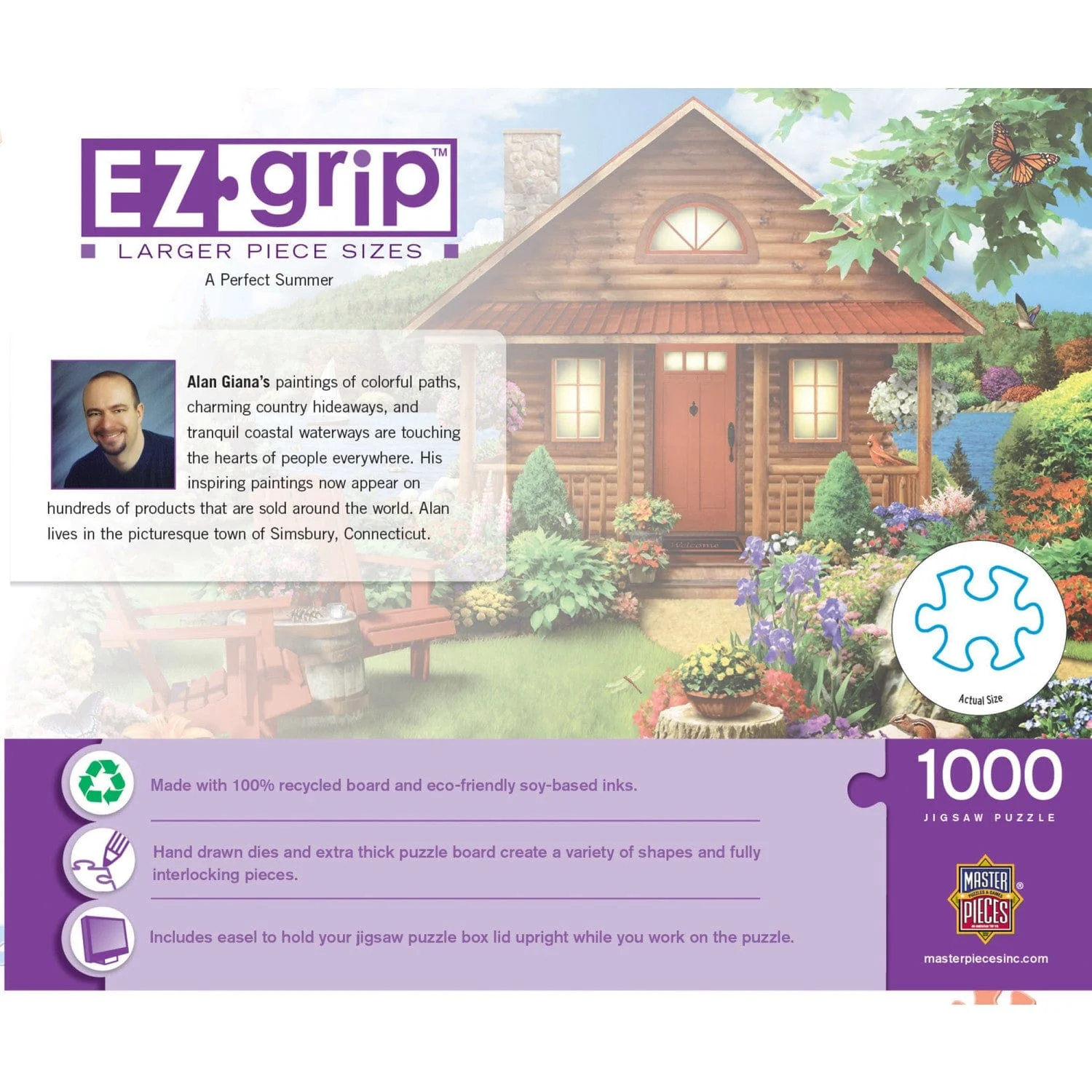 EZ Grip - A Perfect Summer 1000 Piece Jigsaw Puzzle - Image 3