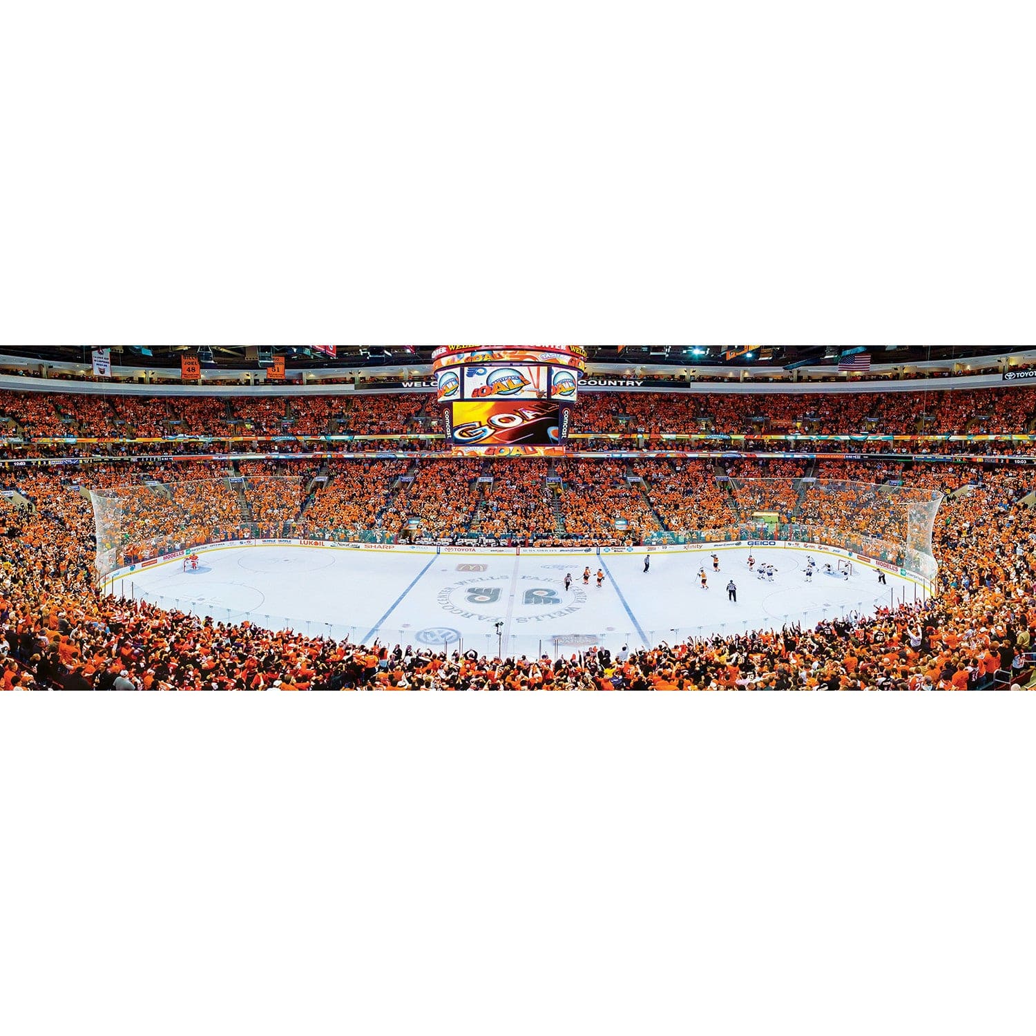 Philadelphia Flyers - 1000 Piece Panoramic Jigsaw Puzzle - Image 2