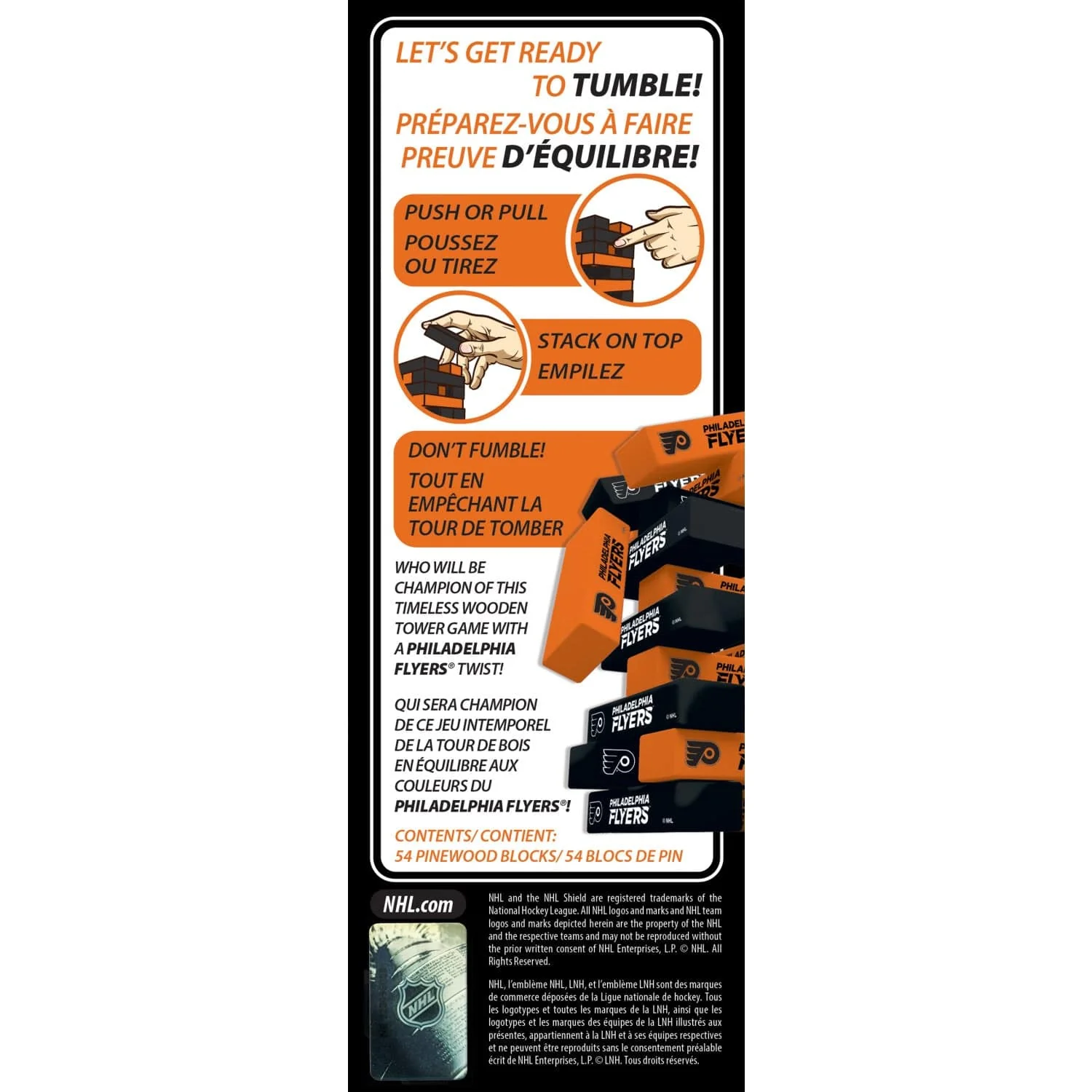 Philadelphia Flyers Tumble Tower - Image 3