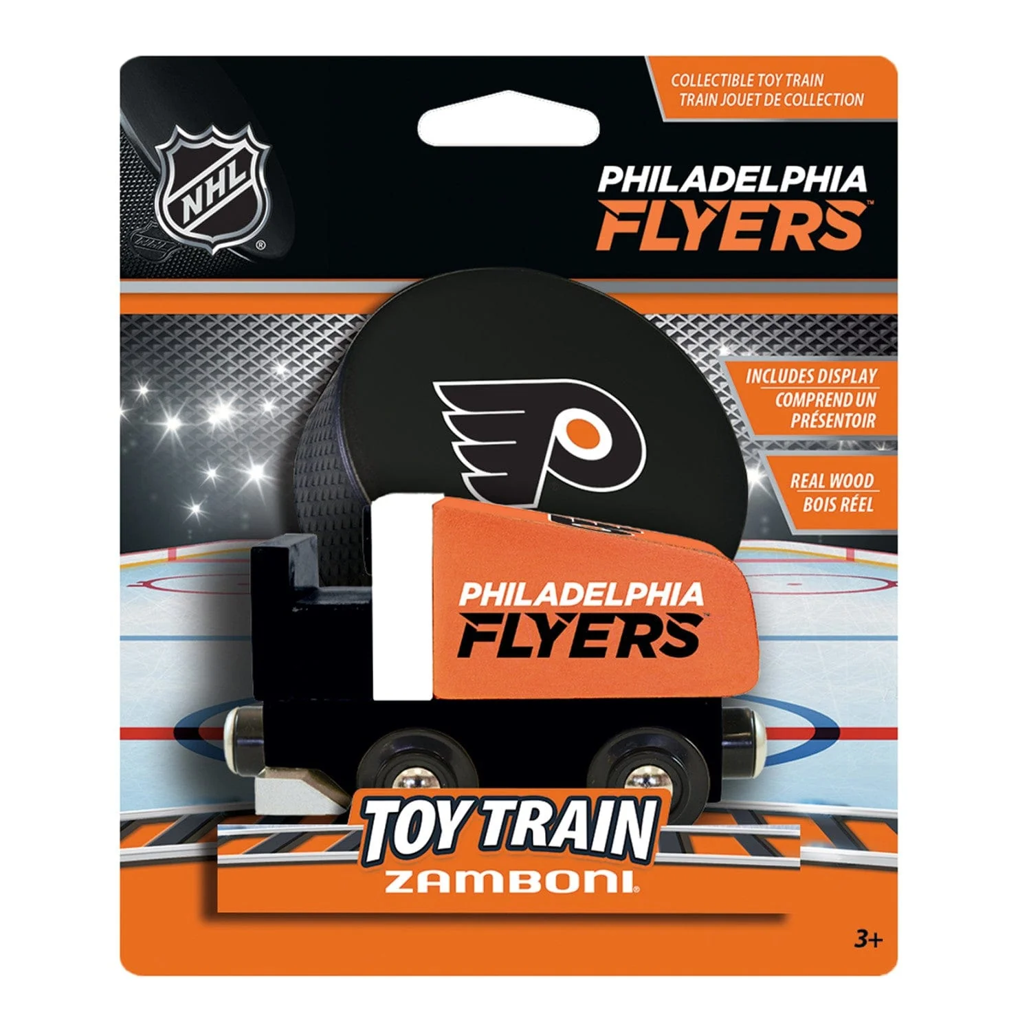 Philadelphia Flyers Toy Zamboni Train Engine - Image 2