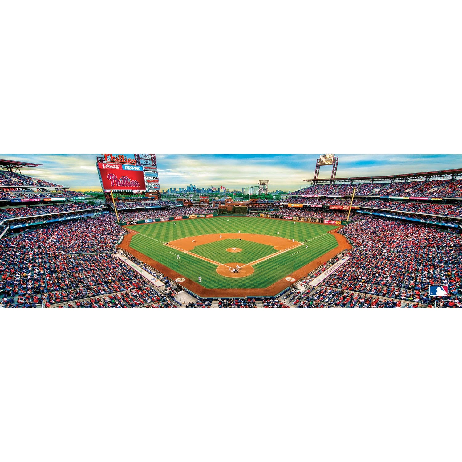 Philadelphia Phillies - 1000 Piece Panoramic Jigsaw Puzzle - Image 2
