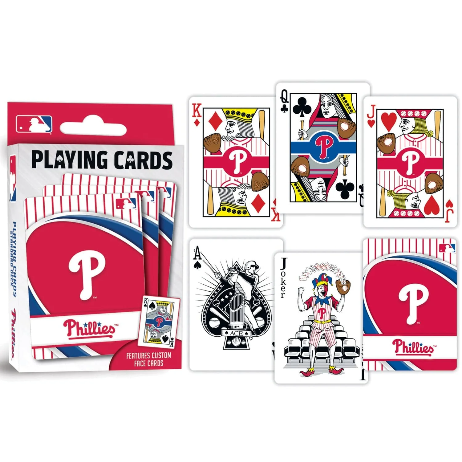Philadelphia Phillies Playing Cards - 54 Card Deck - Image 3