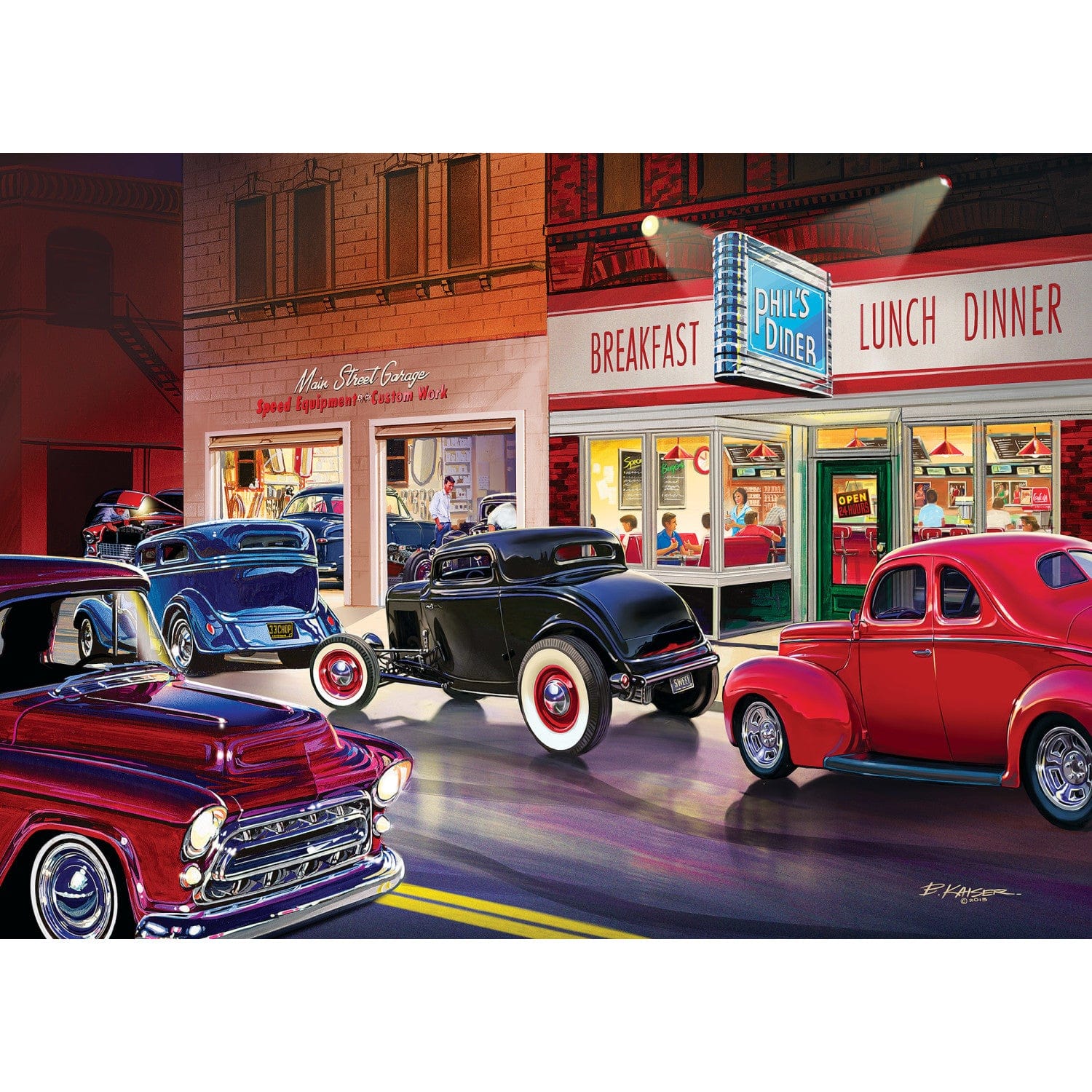 Phil's Diner - Jigsaw Puzzle