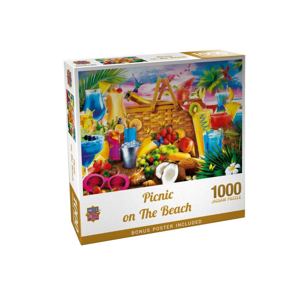 Picnic on The Beach - Jigsaw Puzzle - Image 2