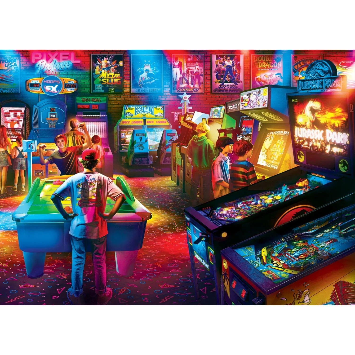 Pop Culture - Pinball Wizard's Lair 1000 Piece Jigsaw Puzzle - Image 2