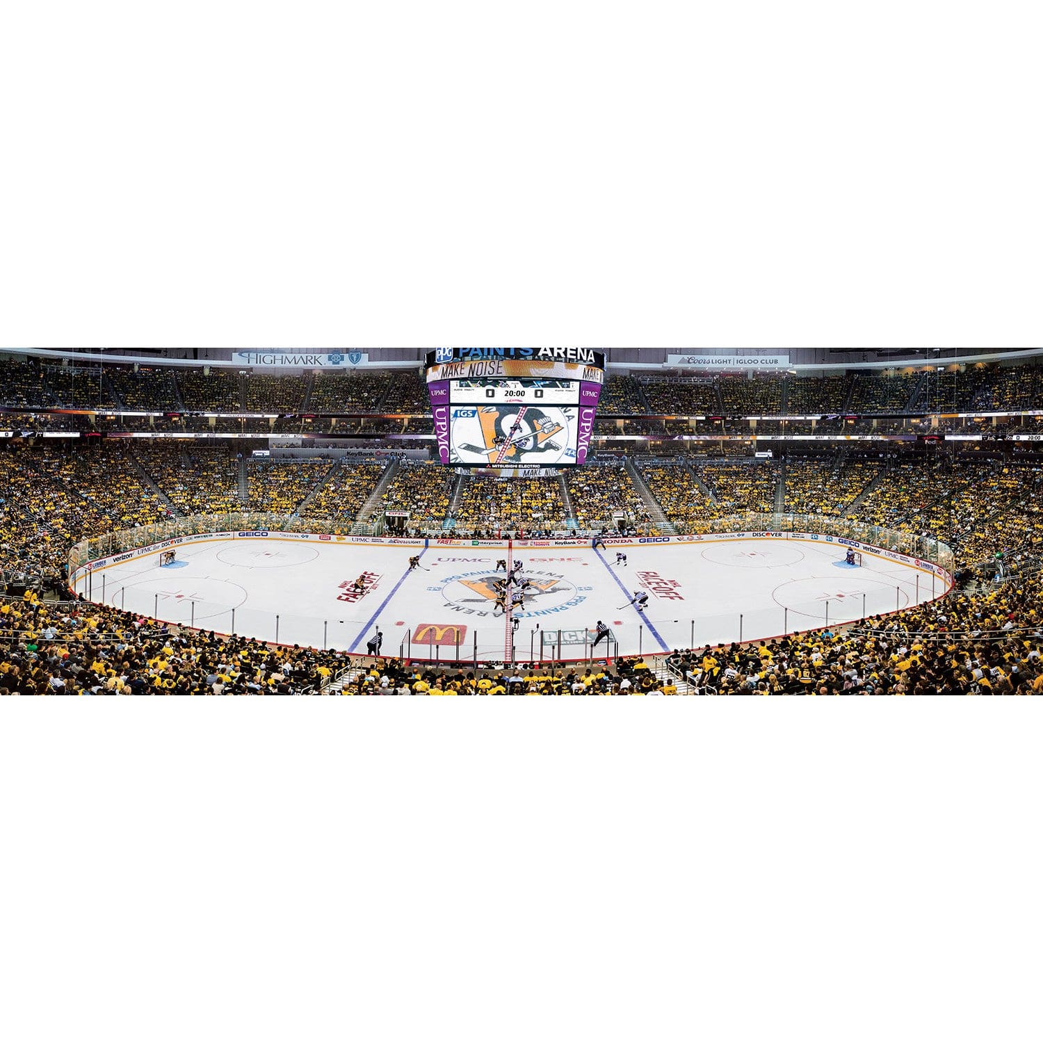 Pittsburgh Penguins - 1000 Piece Panoramic Jigsaw Puzzle - Image 2
