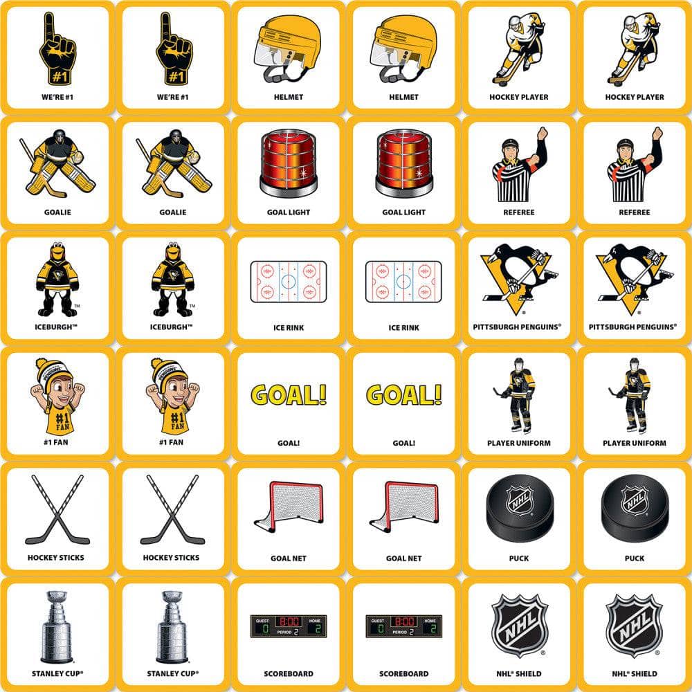 Pittsburgh Penguins Matching Game - Image 2