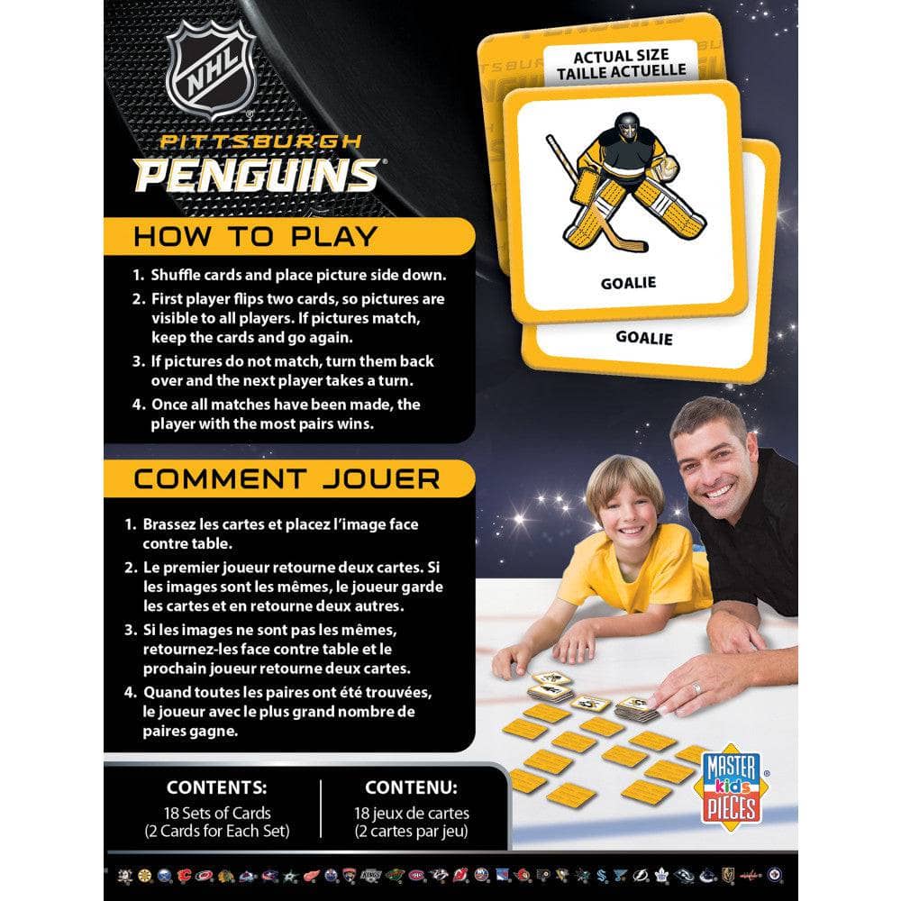 Pittsburgh Penguins Matching Game - Image 3